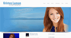 Desktop Screenshot of kristenluman.com